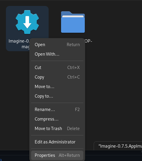 Easily Install "Imagine" Desktop Image Compression Application