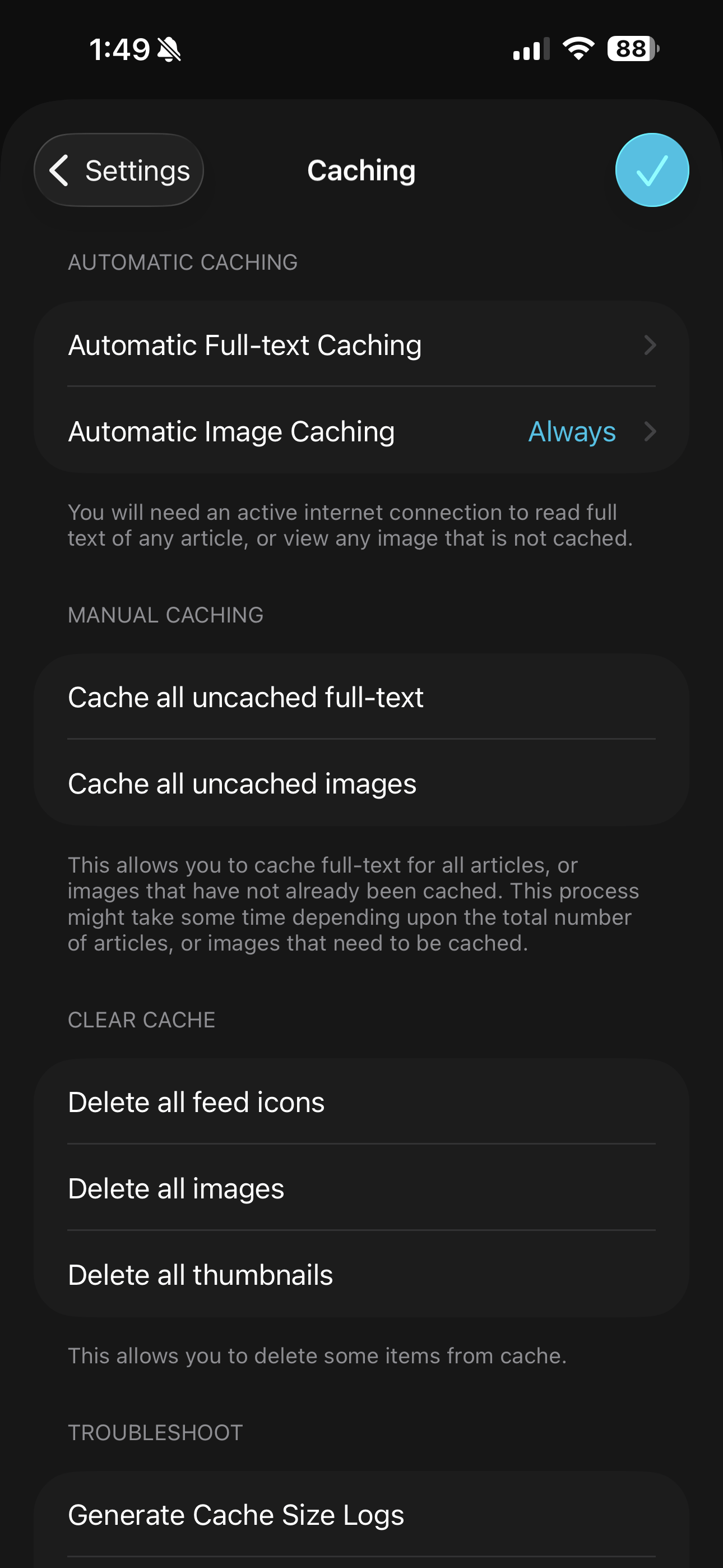 Review: lire RSS Reader for iOS